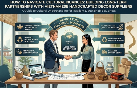 How to Navigate Cultural Nuances: A Guide to Building Long-Term Partnerships with Vietnamese Handcrafted Home Decor Suppliers
